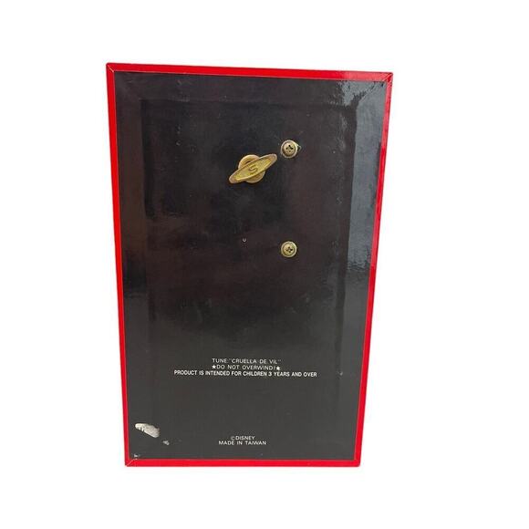 Disney 101 Dalmatians Music Box Roger Dancing Animated “Cruella De Vil 80s Rare - Picture 6 of 12